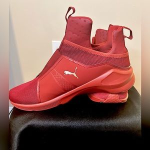 Puma Men's Fierce Core High Risk Red / Ankle-High Training Shoes - US 10.5